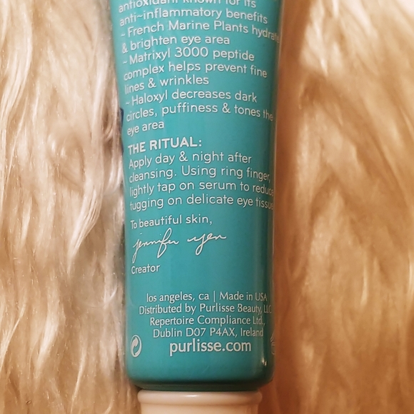 NEW Purlisse Blue Lotus 4-in-1 Eye Adore Serum - Picture 10 of 12